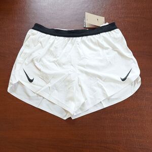 Nike Dri-Fit ADV Aeroswift 4” brief lined running shorts White FN3352-121 Medium
